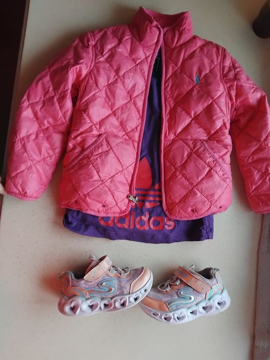 Стильний набір курточка Polo Ralph  і футболка Adiddas р.3-4 рочки!