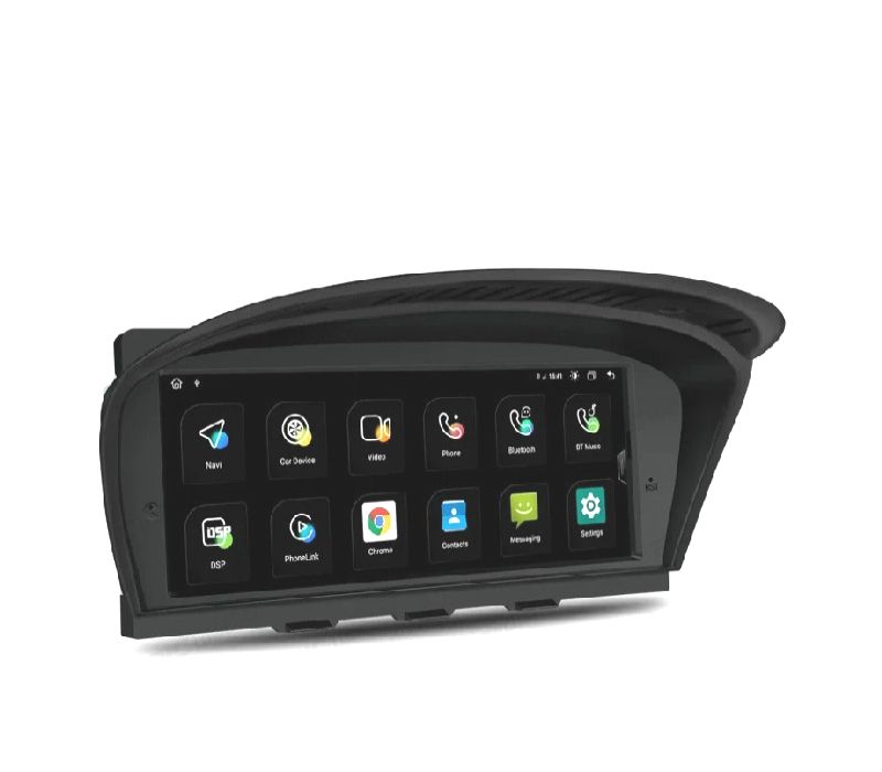AUTO RÁDIO GPS ANDROID 14 BMW SERIE 3 E90 E91 E92 E93 SERIE 5 E60 E61 E63 E64 05-08 CCC