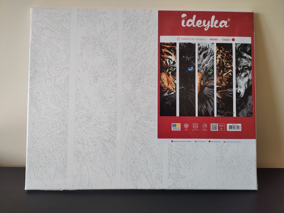 Malowanie po numerach Drapieżniki