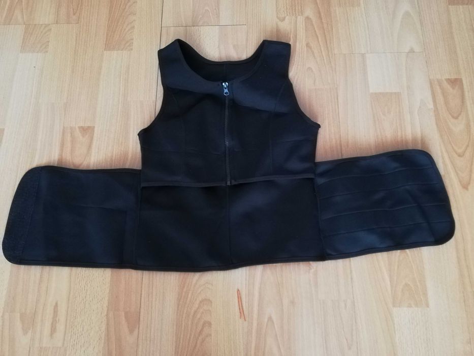 Gorset ortopedyczny czarny L