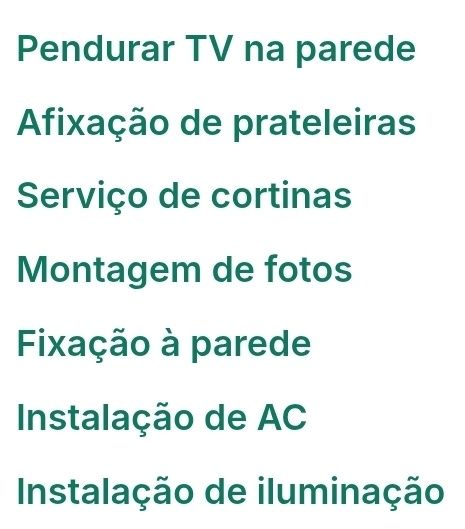 Trabalhos de Manutenção e Reparação