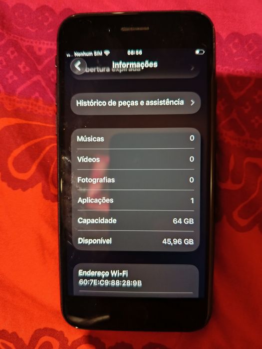 iPhone SE 64gb NOVO