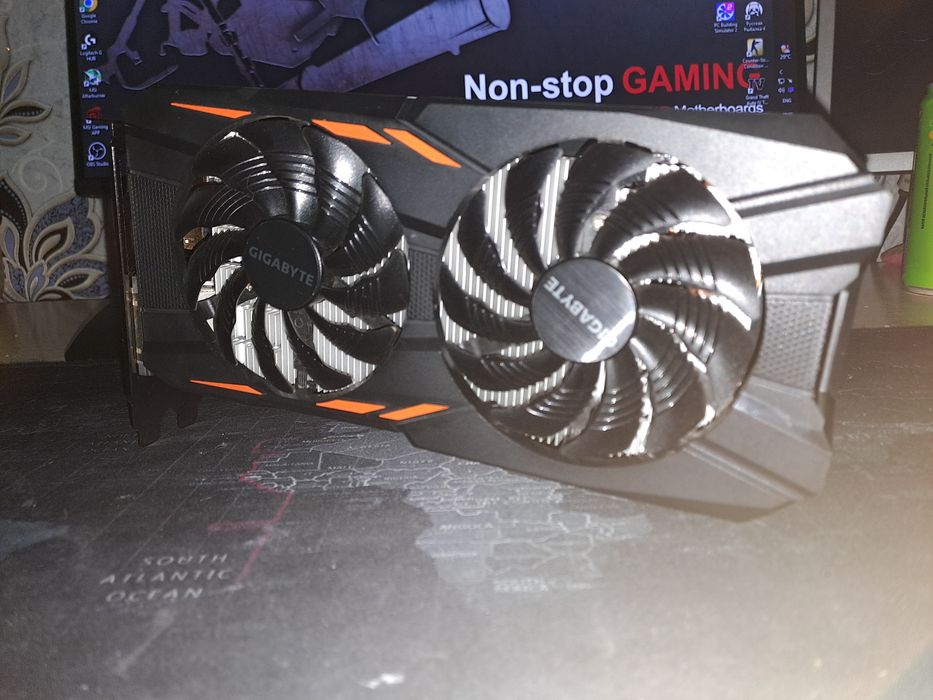 Відеокарта Gigabyte GeForce GTX 1050 Ti WindForce OC 4GB GDDR5