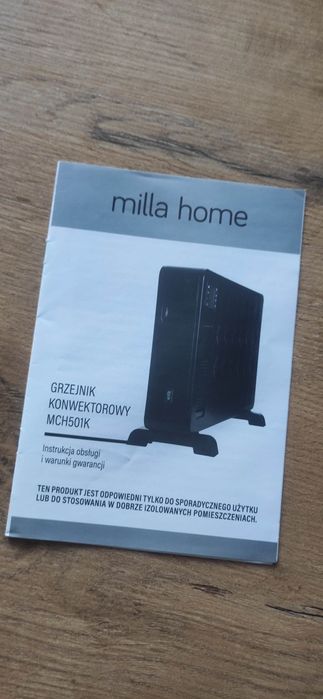 Grzejnik konwektorowy Milla Home 2300W