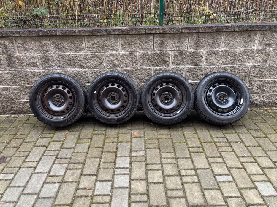 Koła zimowe, Firestone opony zimowe 23r, 205/55/16 5*112 vw seat skoda