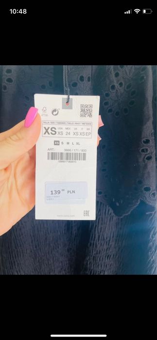 Sukienka zara xs