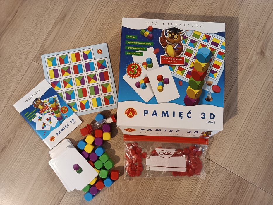 Gra Pamięć 3 D (maxi) Alexander