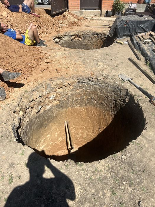 Земляные работы, копка траншей и котлованов, планировка участка