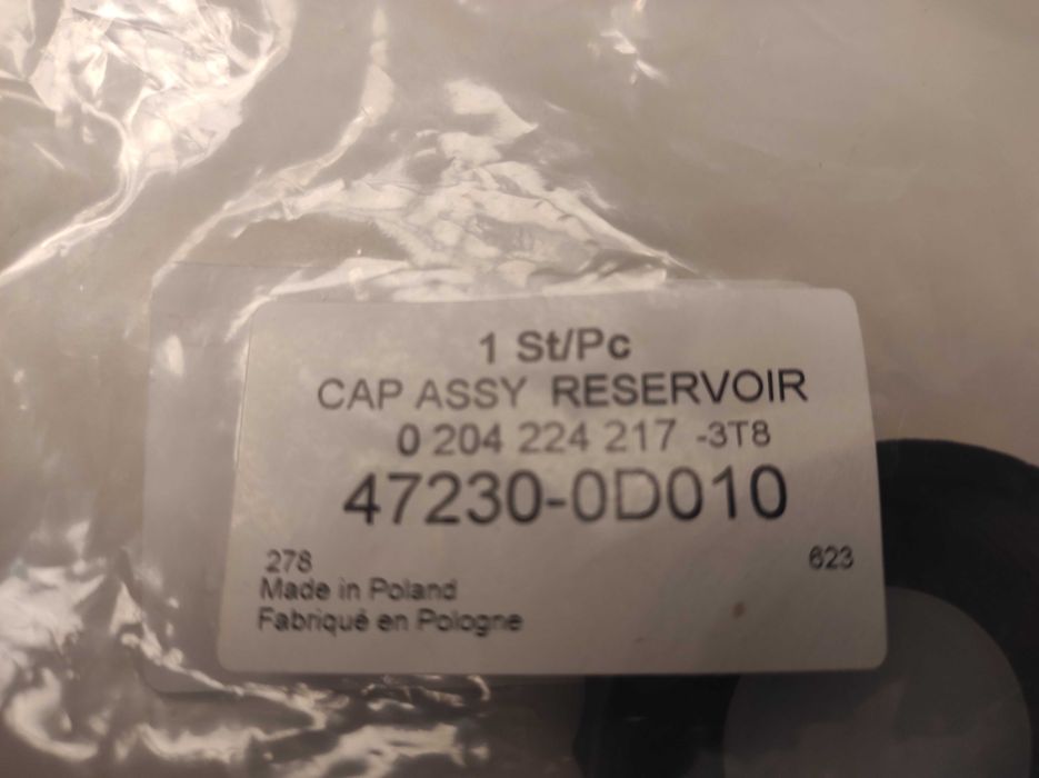 Cap Assy Reservoir 47230-0D010 Toyota (Novo)