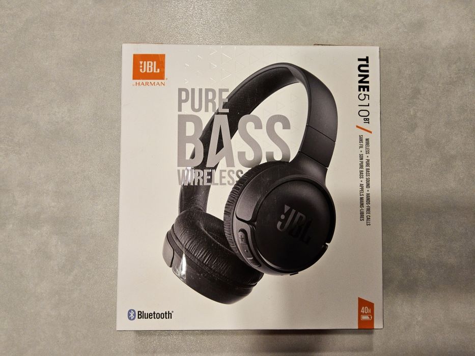 Sprzedam Słuchawki bezprzewodowe nauszne JBL Tune 510BT