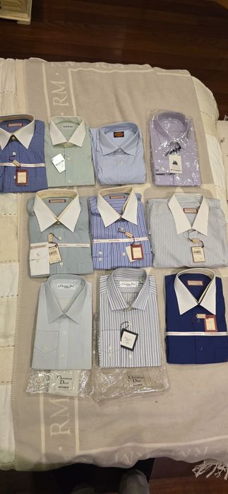 Camisas Emidio Tucci e Christian Dior novas