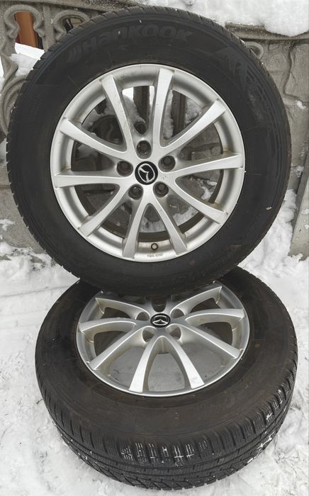 Оригінальні диски з хорошою зимовою резиною R17