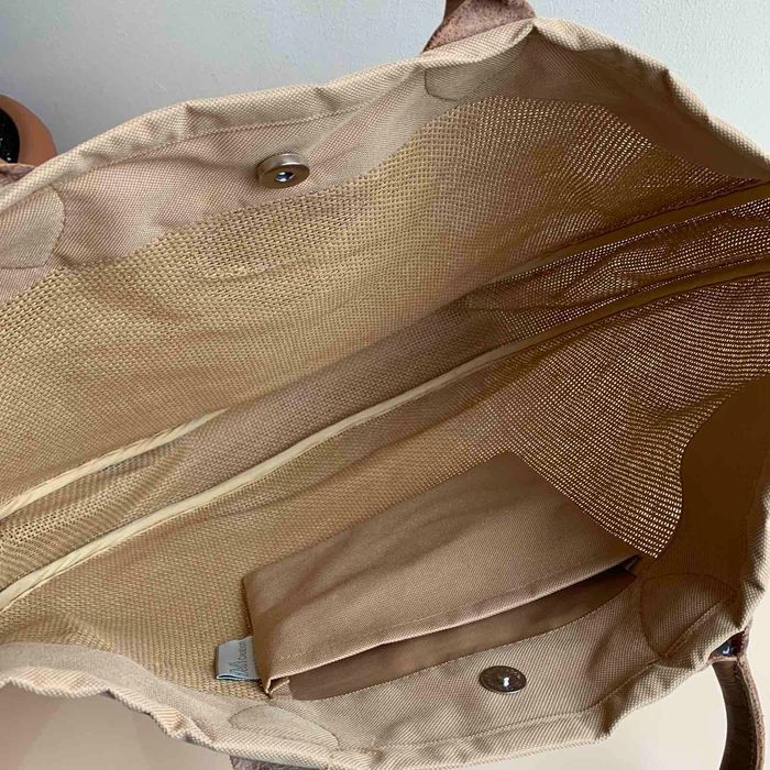 Цікава сумка з соломки і шкіри