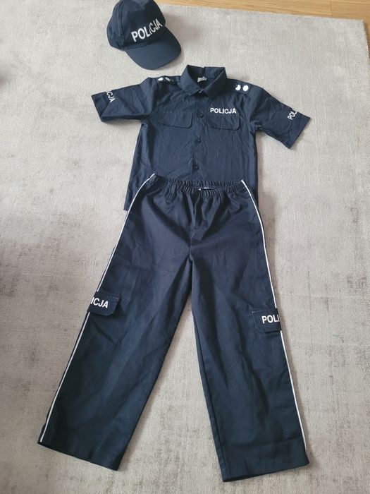 Strój policjanta 110-116 przebranie