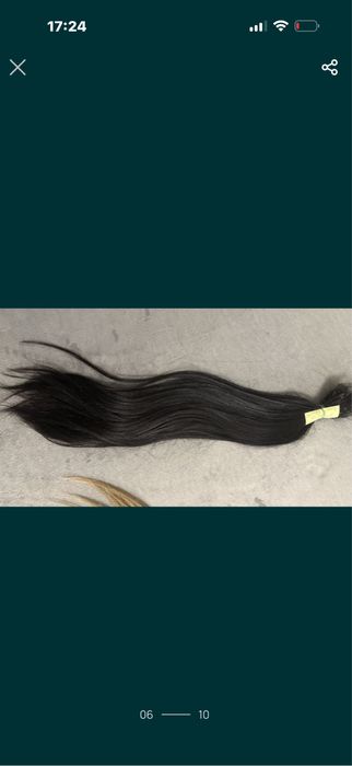 Волосы бу  для наращивания или загущения 1800