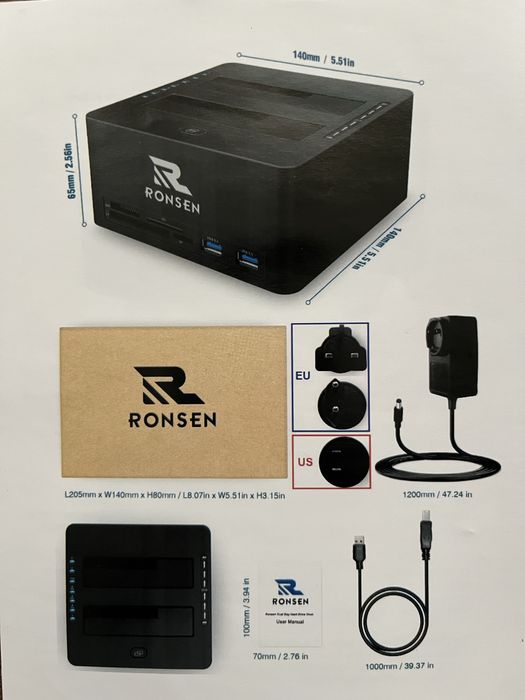 Ronsen Hard Disk Drive Docking Station449828498818344961