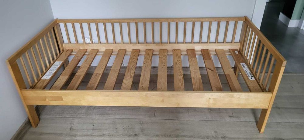 Łóżko dziecięce, drewniane, Ikea Sultan Lade 160x70