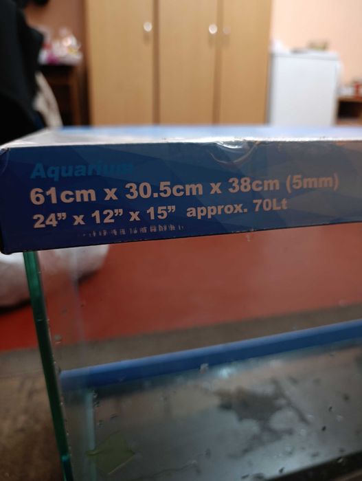 Акваріум 70літрів