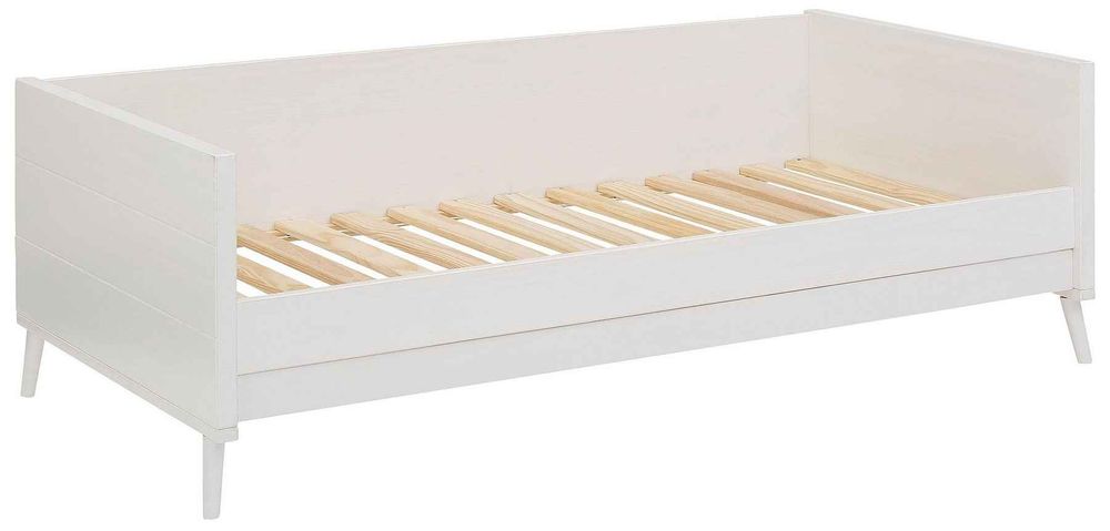 Łóżko drewno sosnowe białe