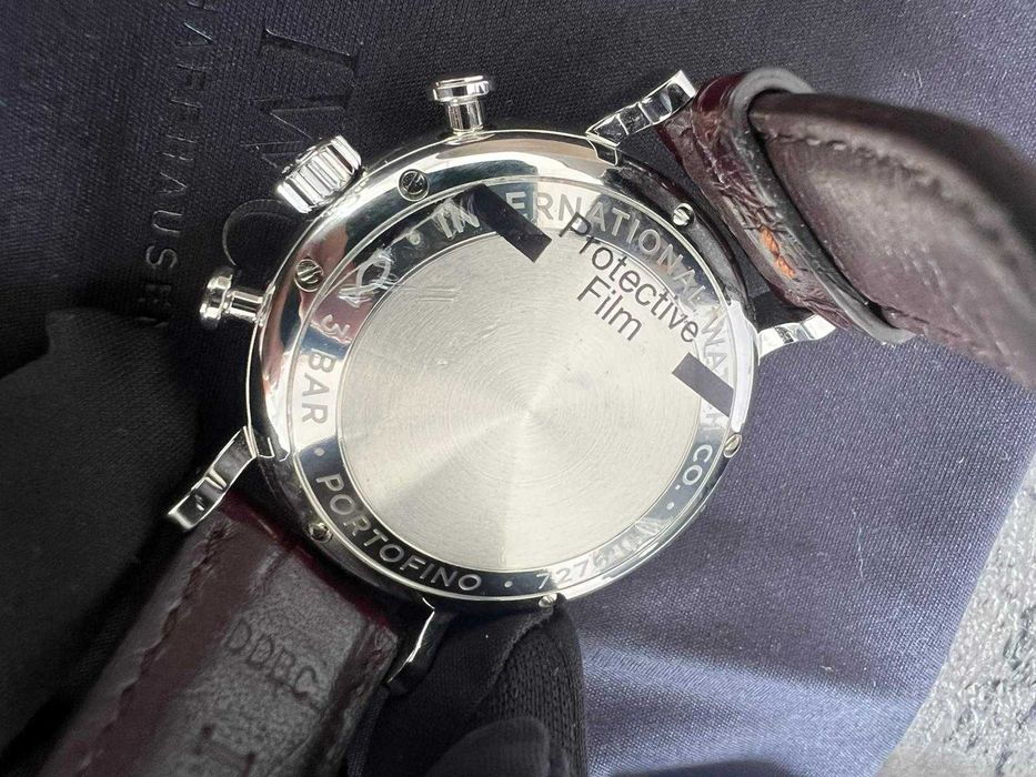 IWC Portofino Chronograph, 42mm, 2024, Full set, Gwarancja, Jak nowy