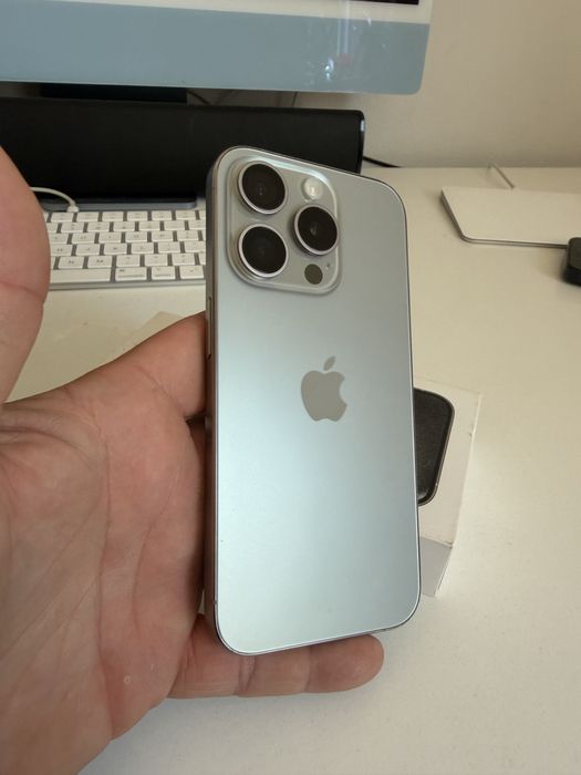 Bateria 100% iPhone 15 Pro 512gb Natural Titanium Stan Idealny