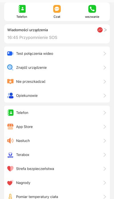 Inteligentny zegarek z smartwatch dziecko, senior, stanu zdrowia