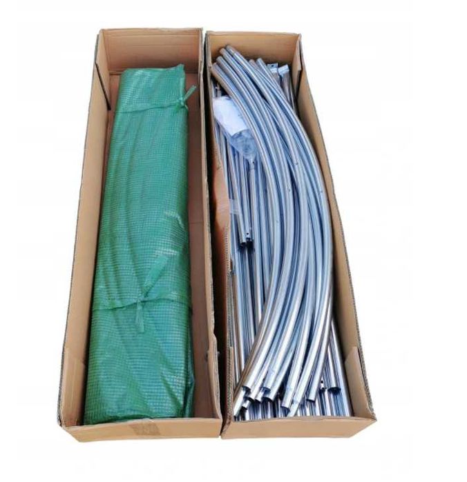 Nowy TUNEL FOLIOWY OGRODOWY szklarnia do ogrodu 2x2 4m2