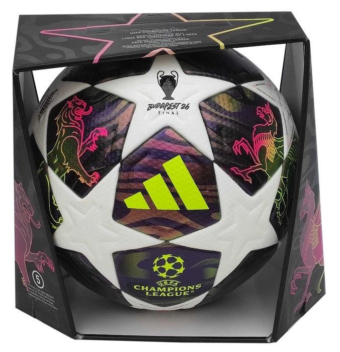 М'яч футбольний Adidas UCL 2026 Budapest Pro OMB JX9077 - Оригінал