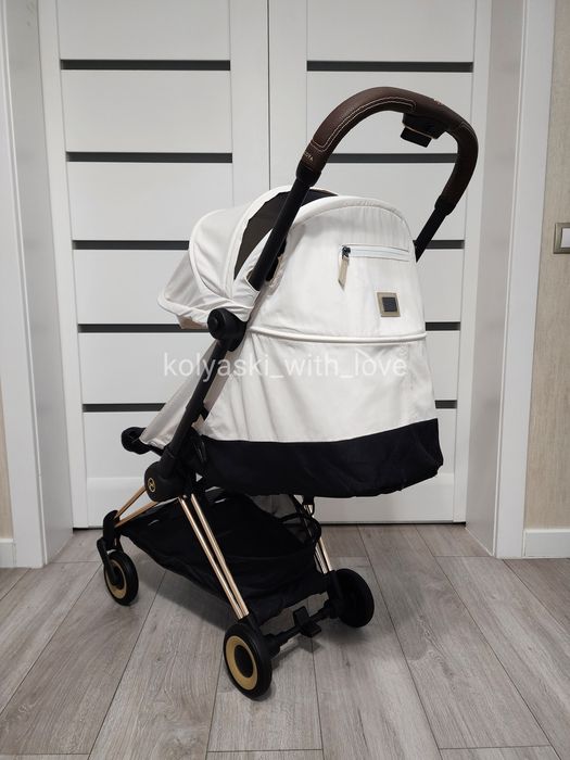 Cybex Coya off white/rose gold Сайбекс Койя біло-чорна