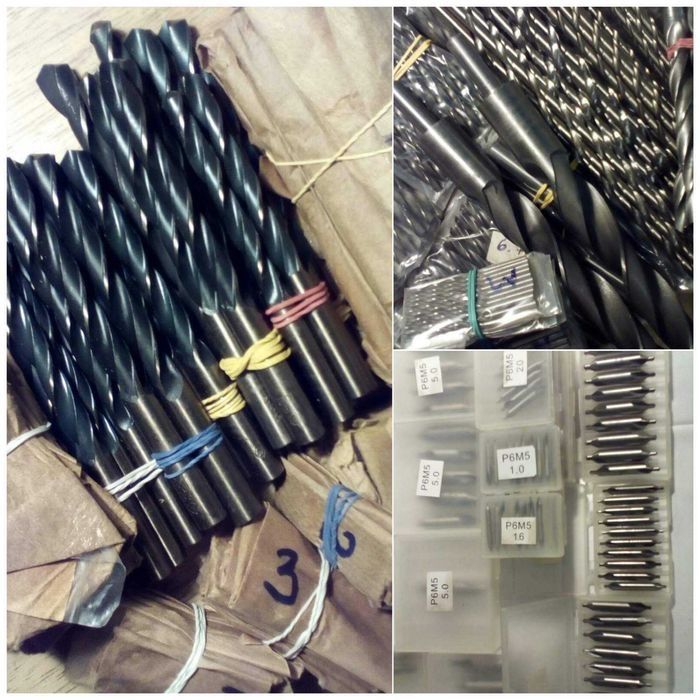 Метчики, плашка, лерка [М3 - М27 ] Р6м5 ( G1/2 G3/4 G1), сверло-метчик