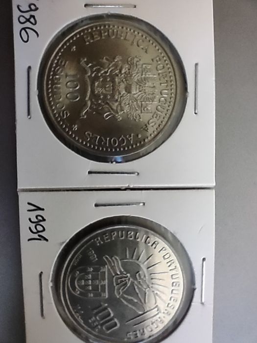 Commemorative Coins of the Azores, 100 Escudos
