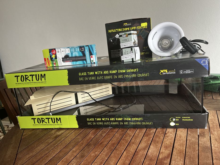 Aquario/ tartarugario tortum como novo ‼️