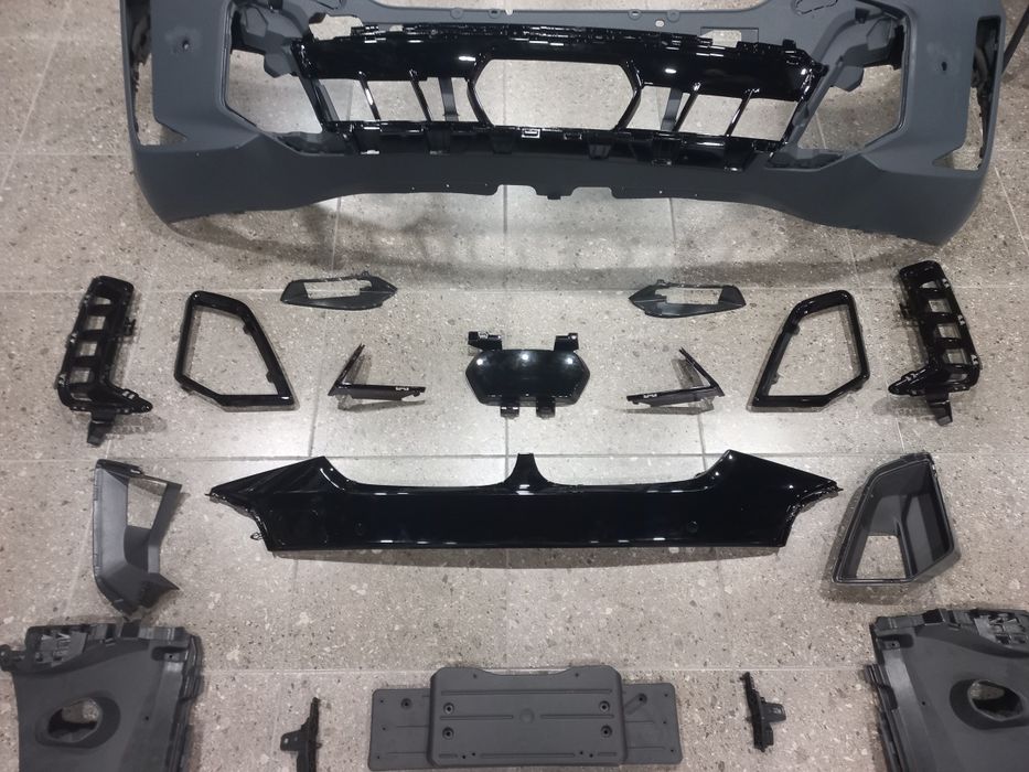 Бампер передний ресталинг M-tech BMW X5 G05 LCI M-tek М-пакет ноздри