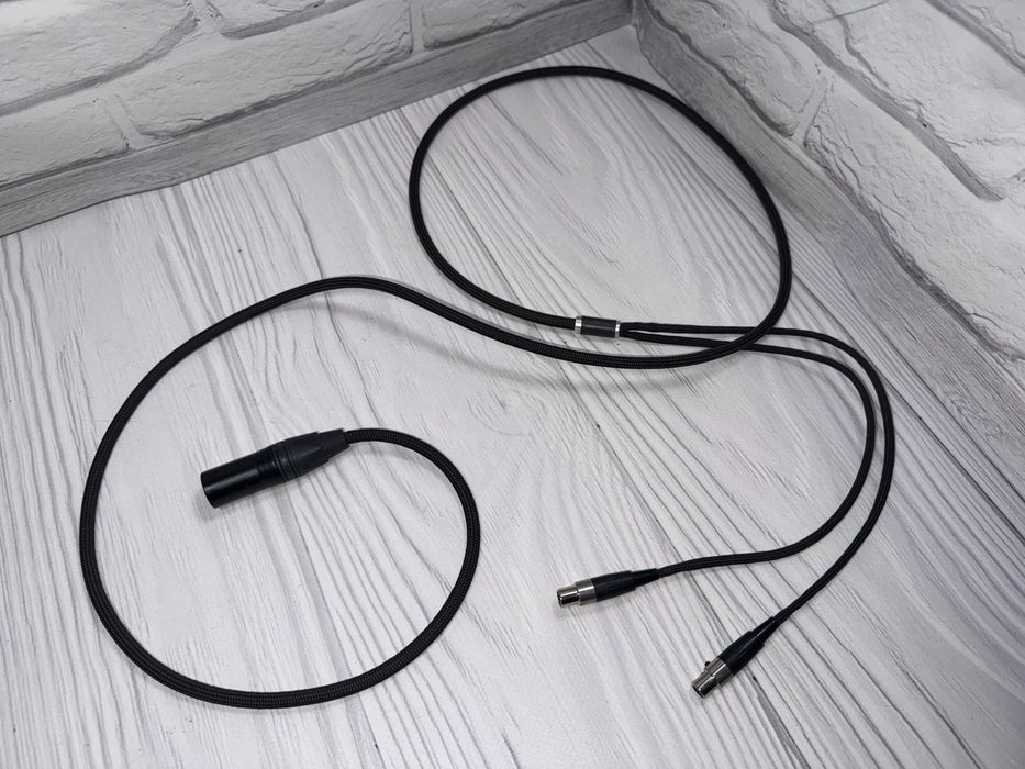 Кабель для навушників mini xlr to xlr (обмен/продажа) audio ninja audeze