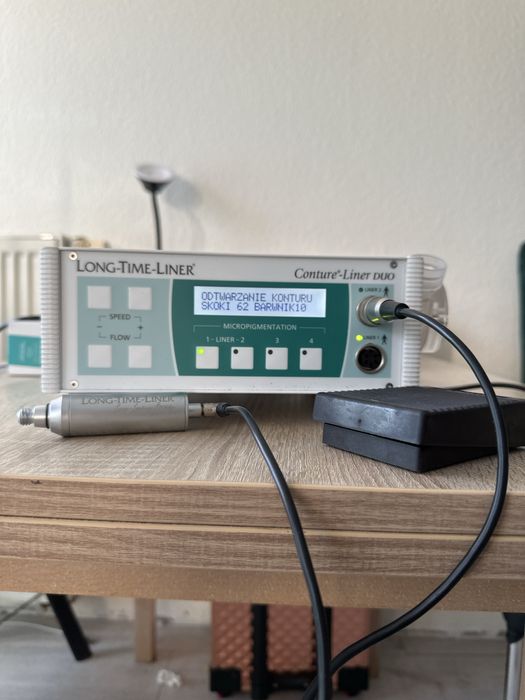 Long-Time-Liner Conture Liner Duo – jak nowy, 4h pracy, komplet