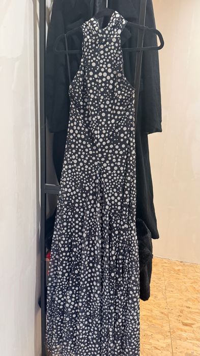 Vestido Zara Midi/Comprido com Estampa de Poás
