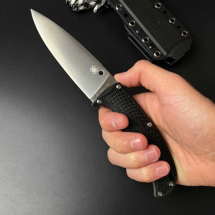 Ніж тактичний Spyderco мисливський нож охотничий тактический кліпса