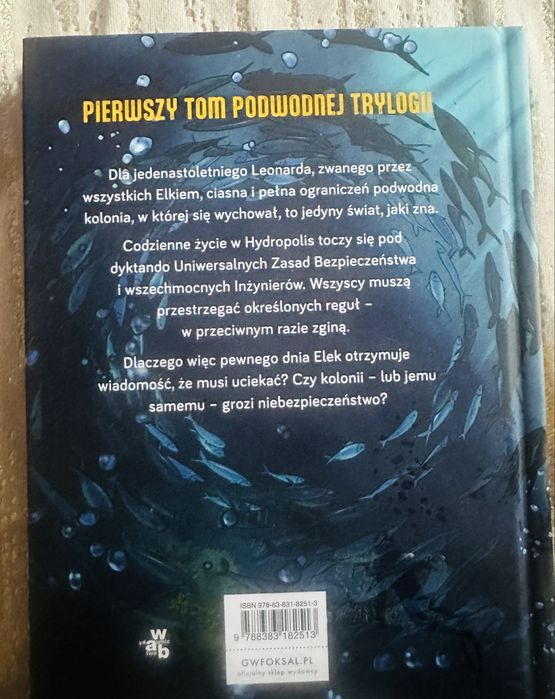 Hydropolis Uciekaj ksiazka Zygmunt Miłoszewski