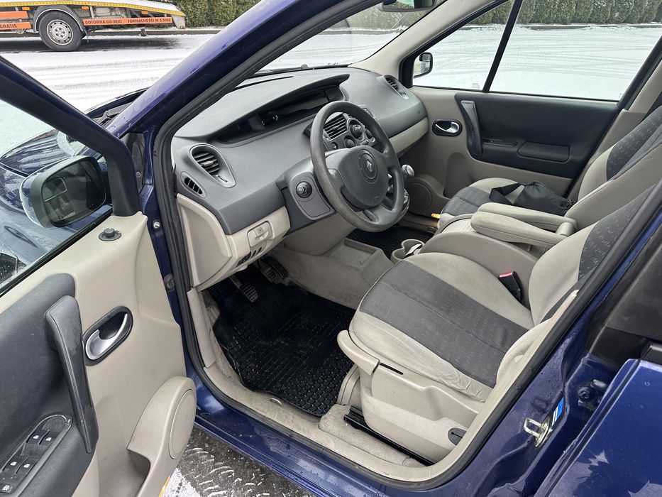 Ranault Scenic 1,4 benzynka stan wzorowy klima hak 160tys przebiegu
