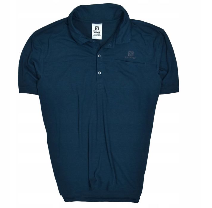 Salomon Męska Funkcjonalna Koszulka Polo Xxl