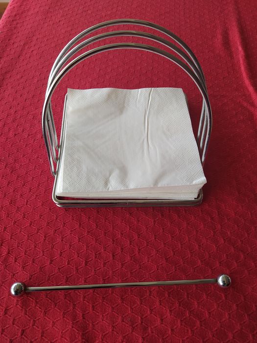 Suporte para guardanapos em INOX