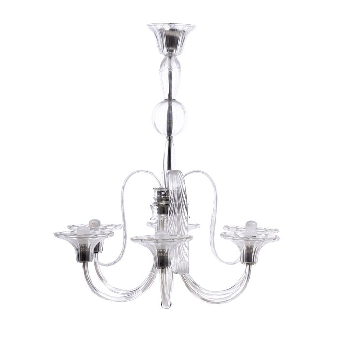 Iluminação - Candeeiro de tecto de seis lumes - 110 cm