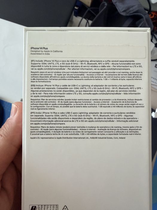 Iphone 14 plus 256gb