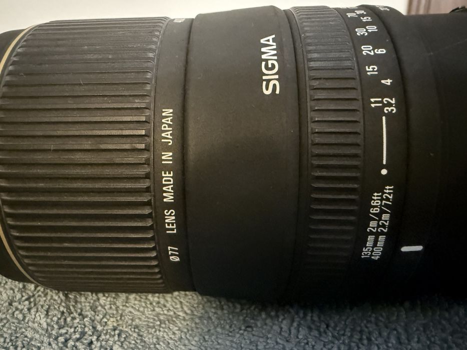 Sigma 135-400mm f/4.5-5.6 APO DG para Nikon F | Teleobjetiva