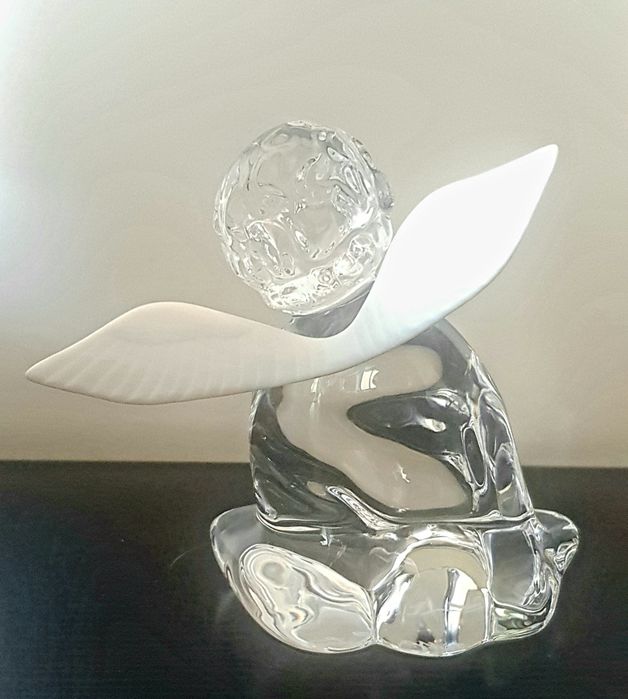 Anjo Atlantis Cristal Assinado Margarida Antunes 10,5 cm