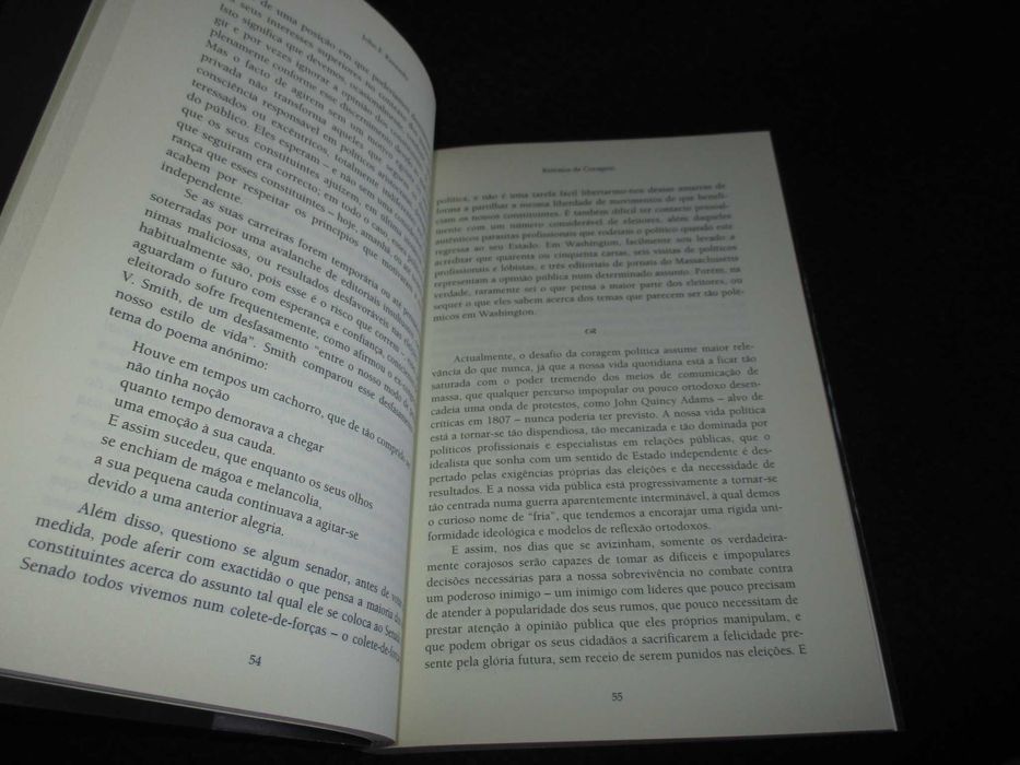 Livro Retratos de Coragem John F. Kennedy Edição Especial 50 Aniv.