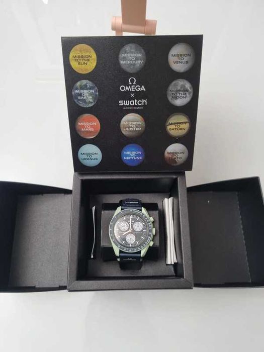 Omega x Swatch Earth SO33G100 Przyszłość Ekologii