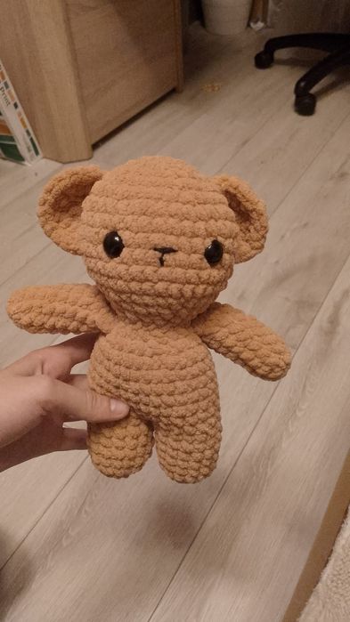 Szydełkowy pluszak miś