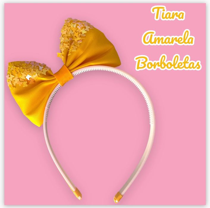 Presentes para bebes, tiaras Menina, panos de prato, kit cozinha etc