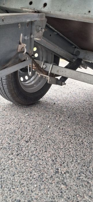 Przyczepka Samochodowa 3 Moto Quad Resor Przyczepa Motorwa Platforma Uchylna
